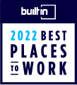 Built-In 2022 Best Places to Work Logo