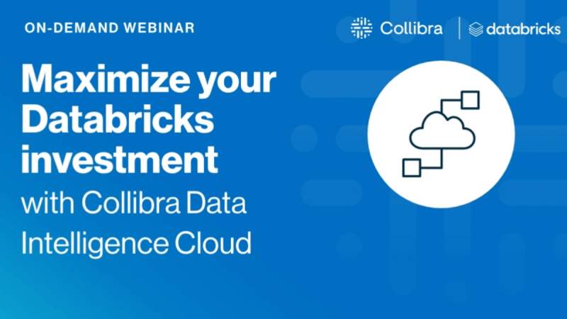 Maximize your Databricks investment with Collibra Data Intelligence Platform cover image