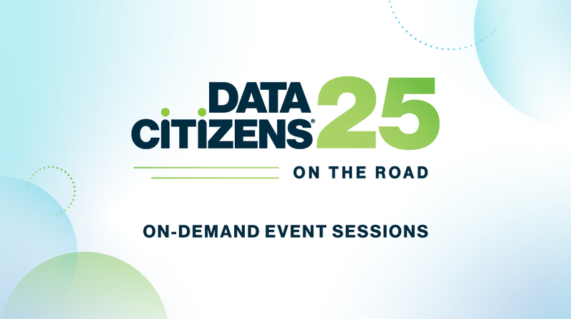 Watch on demand: Data Citizens® on the Road '25 cover image