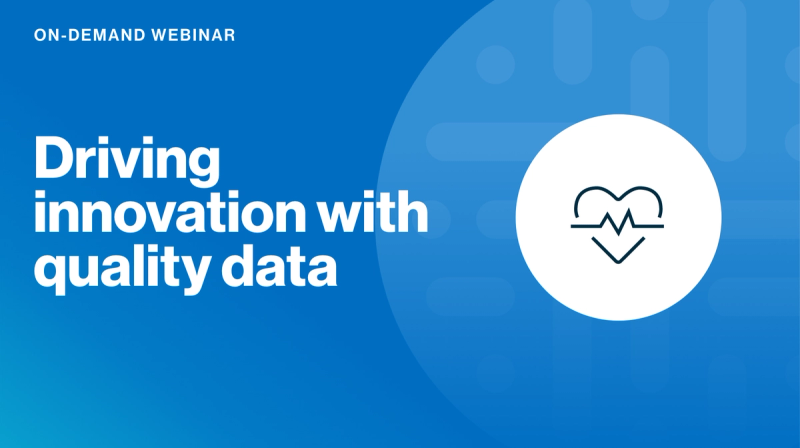Driving innovation with quality data cover image