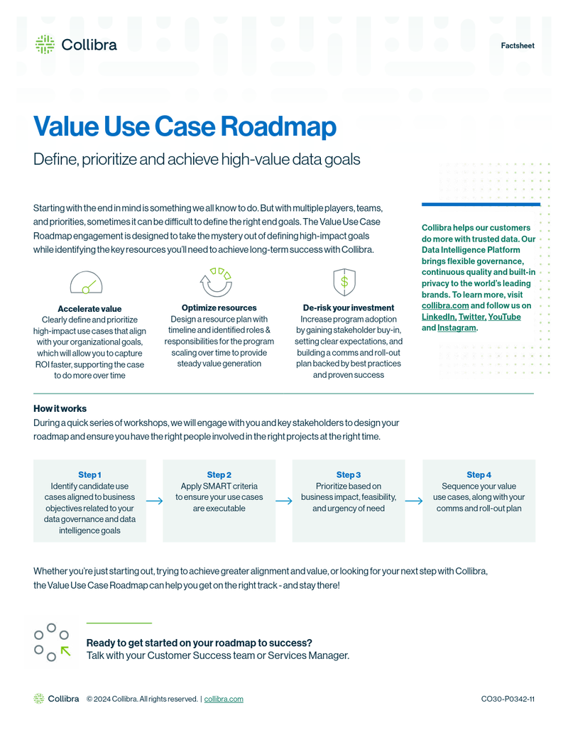 Value Use Case Roadmap cover image
