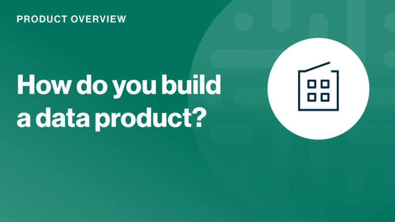 How do you build a data product? cover image