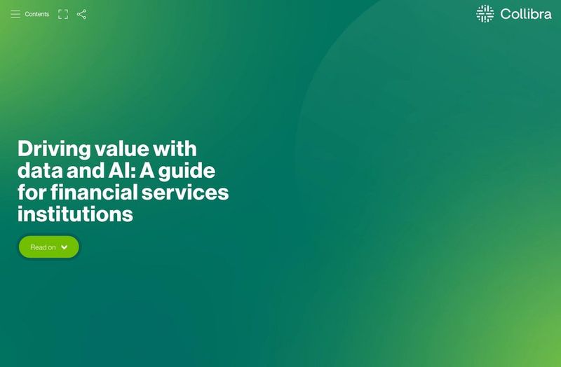 Driving value with data and AI: A guide for financial services institutions cover image