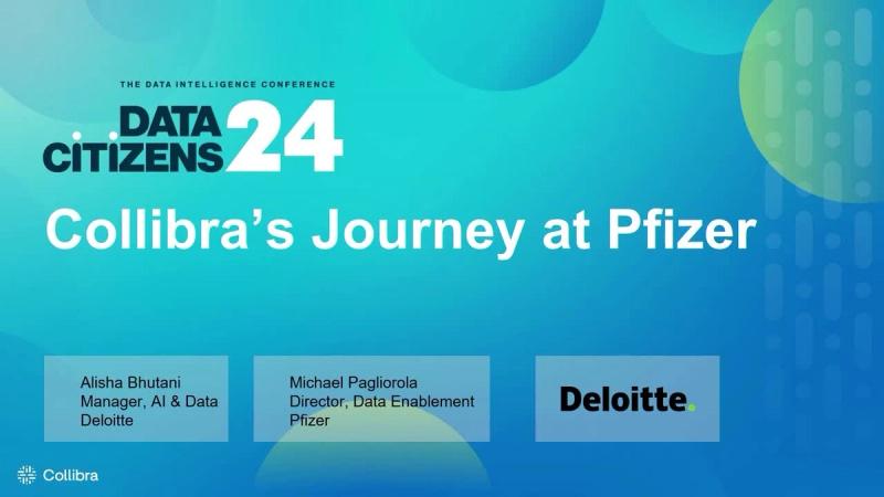 Deloitte: Collibra’s journey at Pfizer cover image