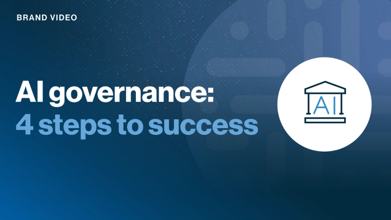 Four simple steps for AI success cover image