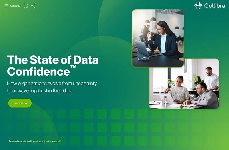 The State of Data Confidence: How organizations evolve from uncertainty to unwavering trust in their data cover image