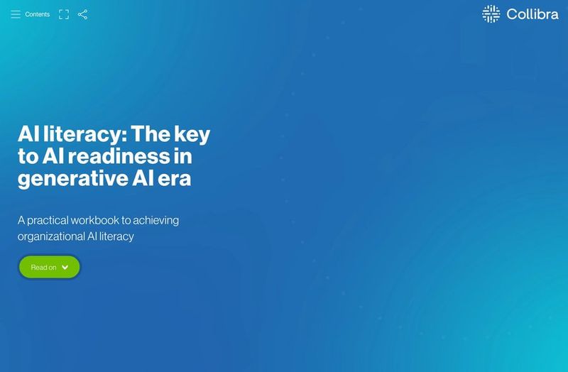 The key to AI readiness in the generative AI era: A practical workbook to achieving organizational AI literacy cover image