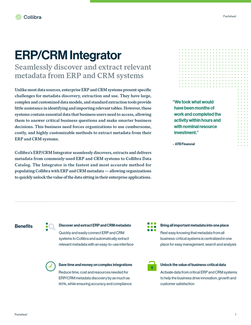 ERP/CRM integrator: discover & extract metadata cover image