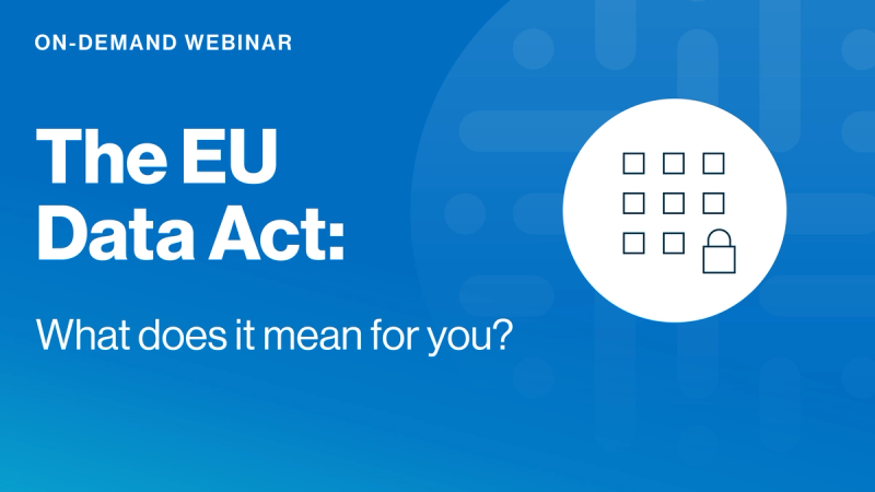 The EU Data Act: What does it mean for you? cover image