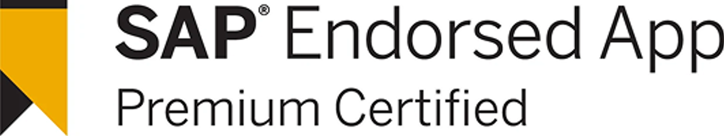 SAP Endorsed App Premium Certified logo