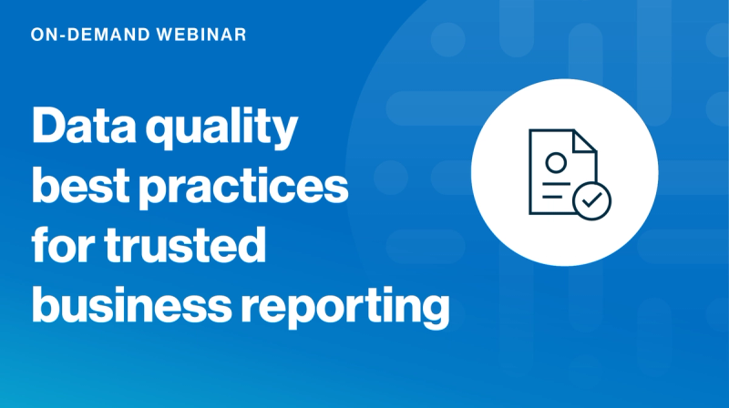 Collibra Data Quality & Observability: Best practices for trusted business reporting cover image