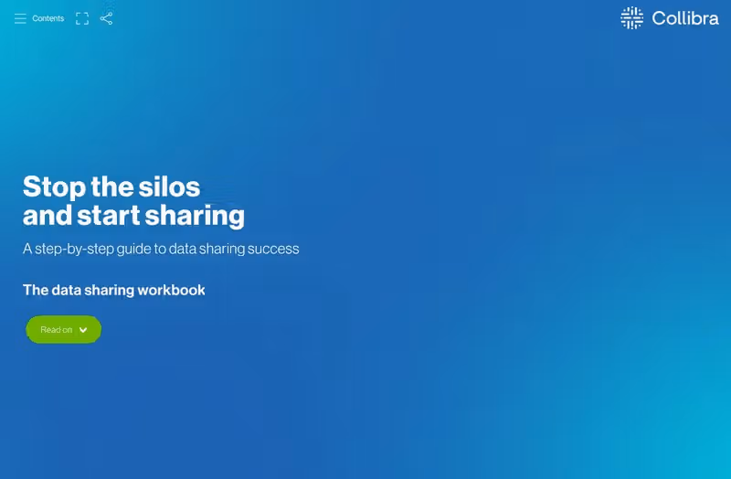 Stop the silos and start sharing: A step-by-step guide to data sharing success cover image