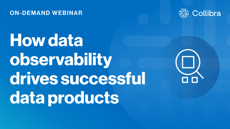 How data observability drives successful data products cover image