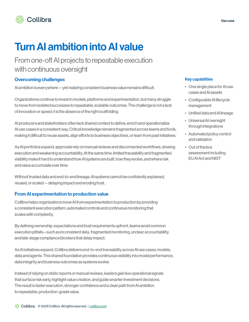 Delivering AI you can trust: Define, Control, and Steer AI Act-Ready Systems cover image