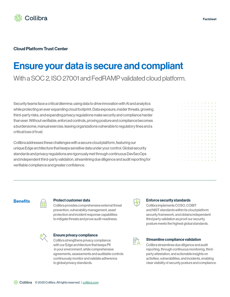 Cloud Platform Trust Center cover image