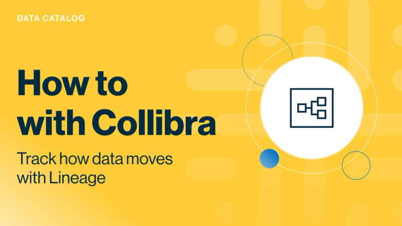 Track how data moves with Lineage in Collibra Data Catalog cover image