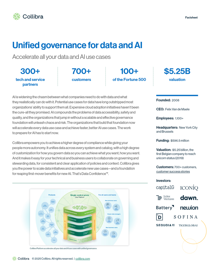 Unified governance for data and AI: Accelerate all your data and AI use cases, safely cover image