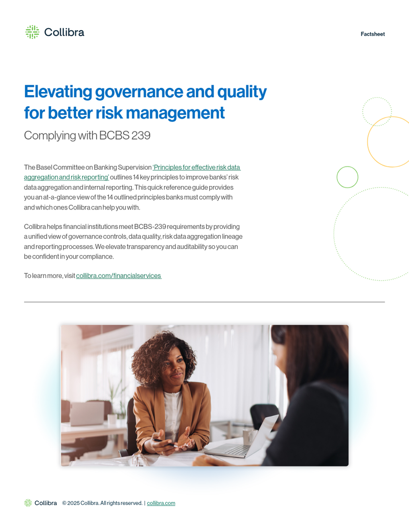 Elevating governance and quality for better risk management cover image