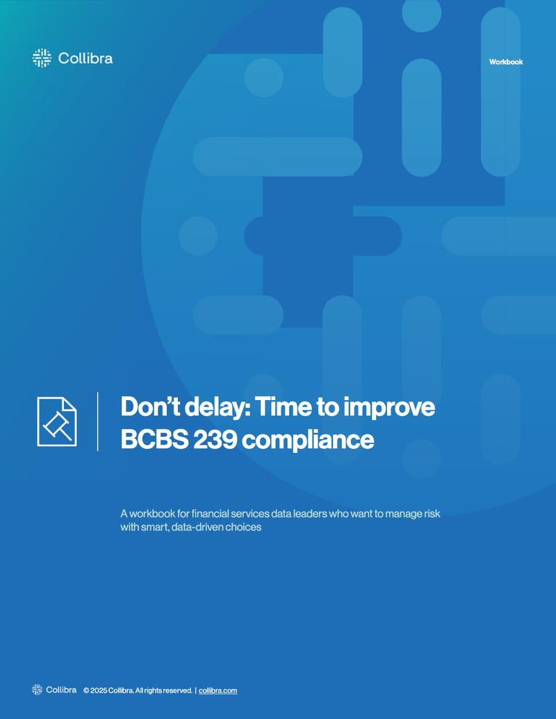 Don’t delay: Time to improve BCBS 239 compliance cover image