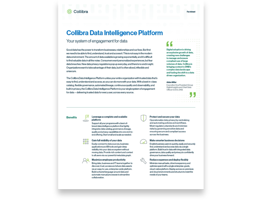 Collibra Platform | Collibra