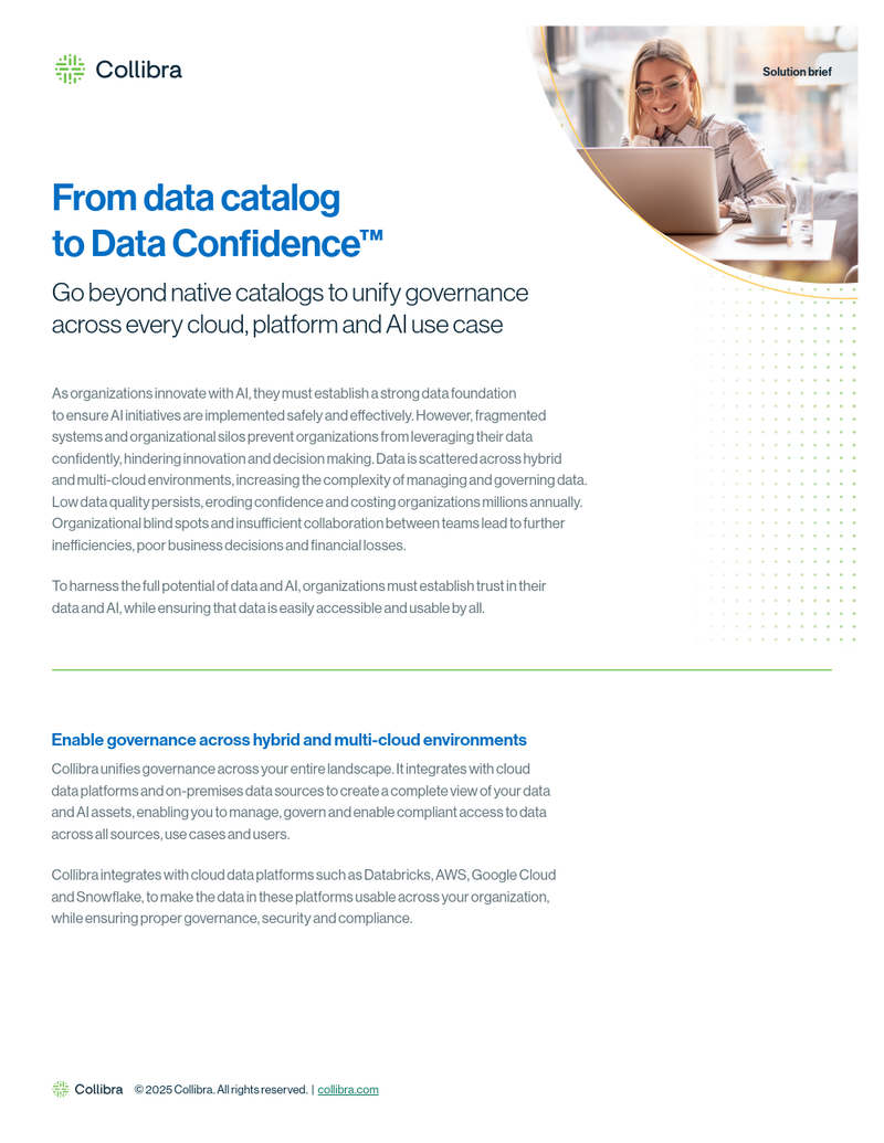 From data catalog to Data Confidence cover image