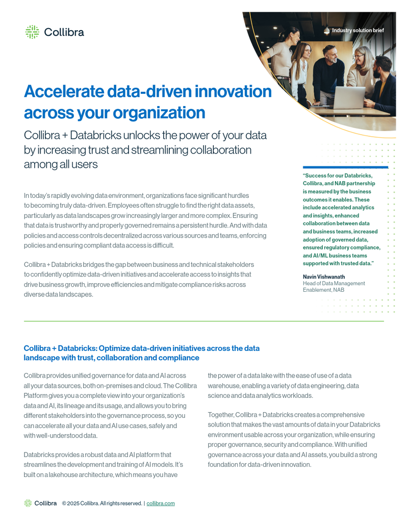 Accelerate data-driven innovation across your organization cover image