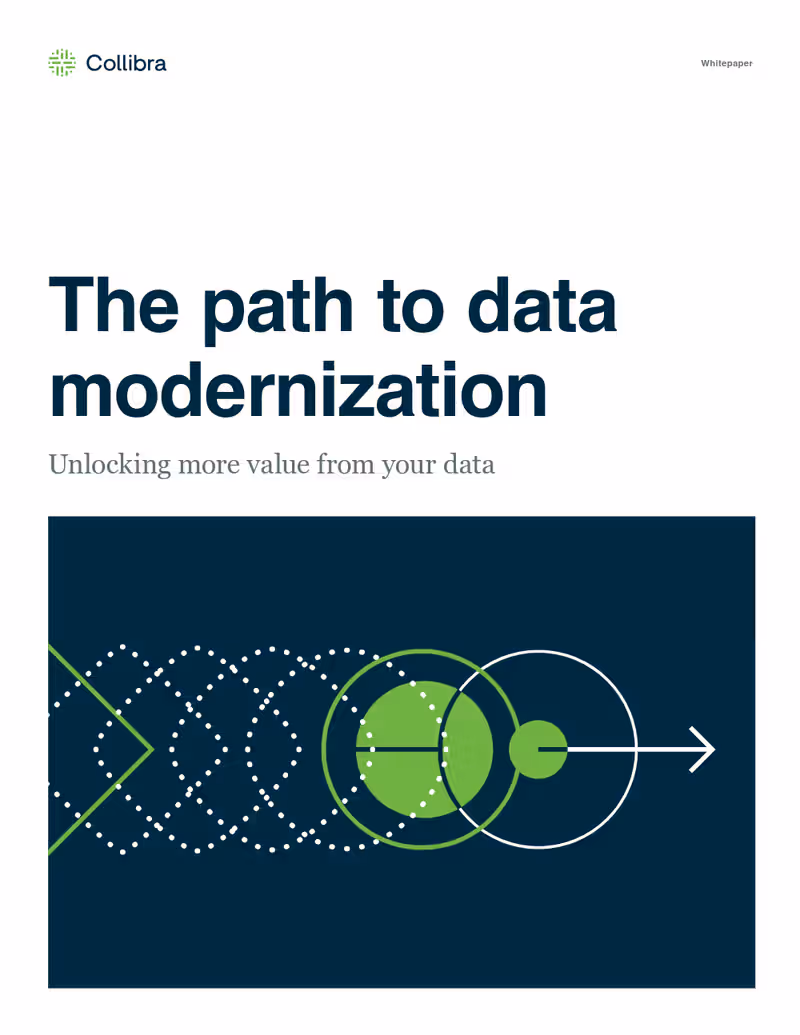 The path to data modernization: unlocking more value from your data cover image