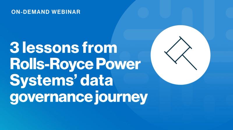 Data culture case study: 3 lessons from Rolls-Royce power systems  cover image