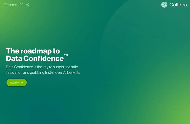 The roadmap to Data Confidence™ cover image