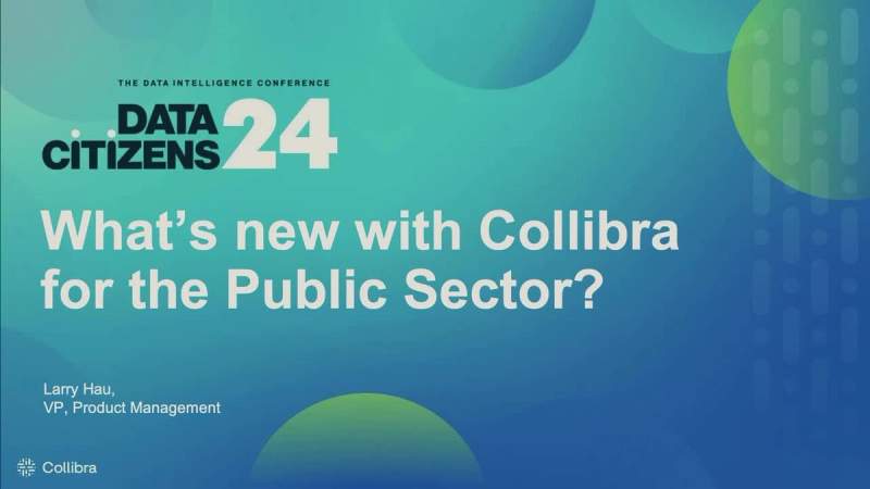 What’s new with Collibra for the public sector? cover image