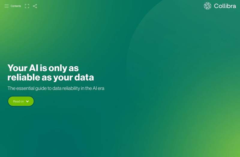 Your AI is only as reliable as your data: The essential guide to data reliability in the AI era cover image