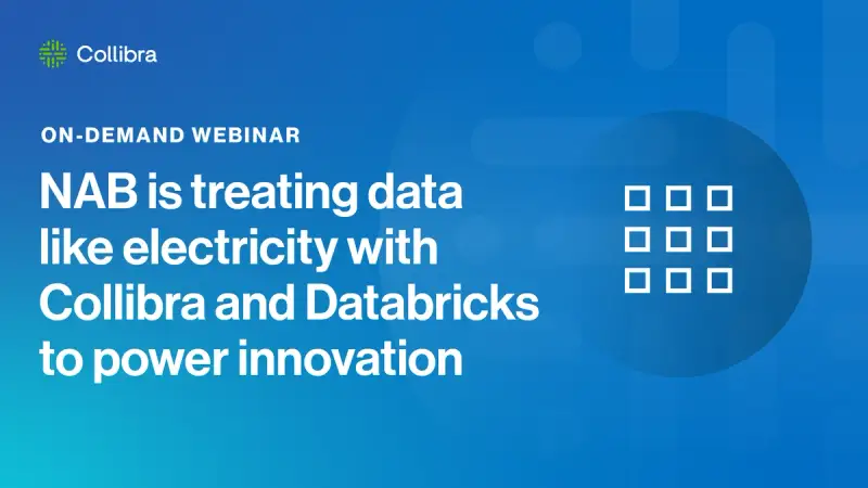 NAB is treating data like electricity with Collibra and Databricks to power innovation cover image