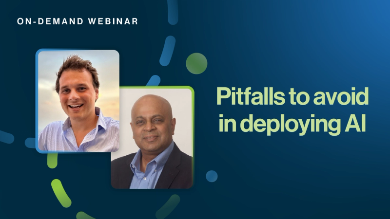 The five common pitfalls to avoid in deploying AI agents and how to avoid them cover image