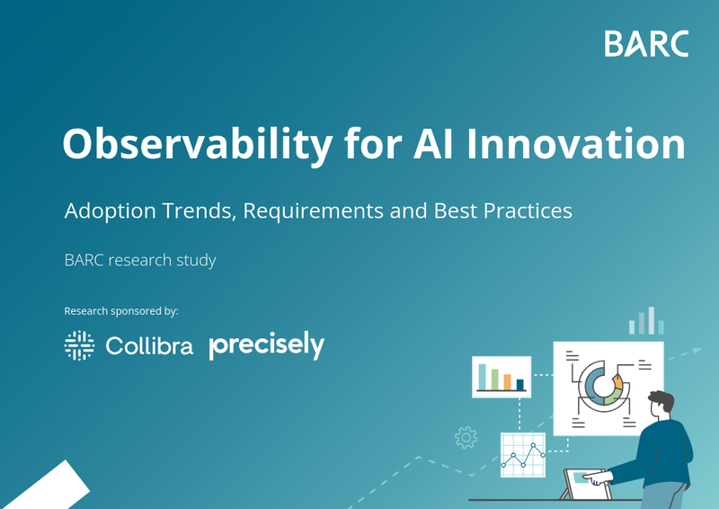 BARC Research: AI, Data and Pipeline Observability Trends, Requirements and Best Practices cover image