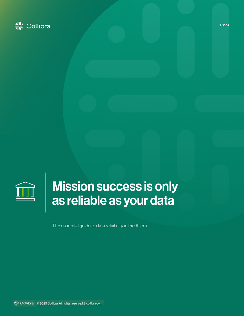 Mission success is only as reliable as your data: The essential guide to data reliability in the AI era cover image