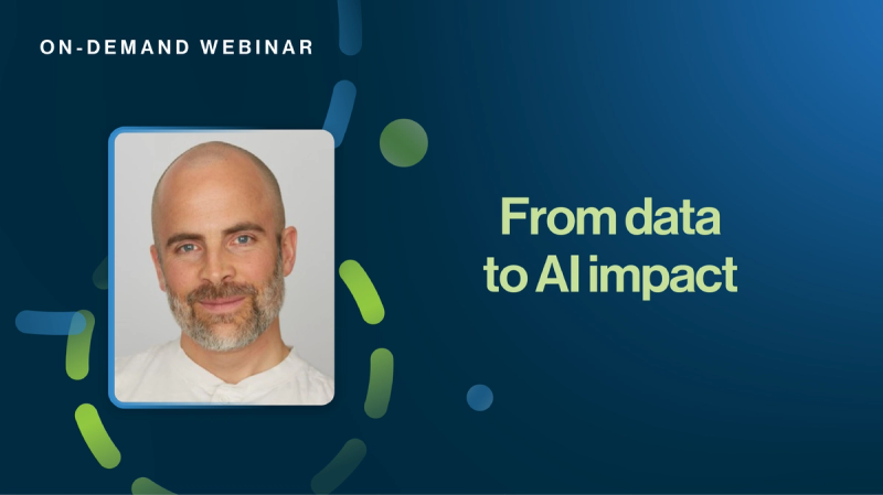 From Data to AI impact: Practical lessons for sustainable innovation cover image