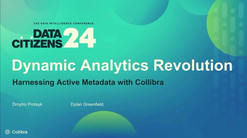 Dynamic analytics revolution: Harnessing active metadata with Collibra cover image