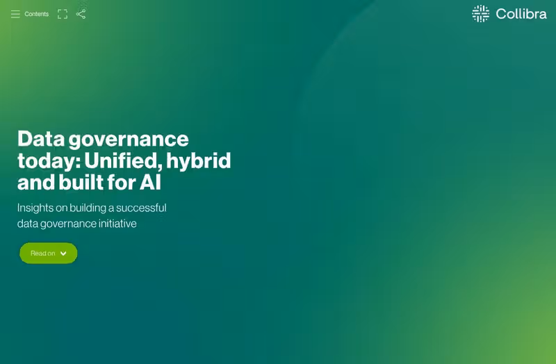 Data governance today: Unified, hybrid and built for AI cover image