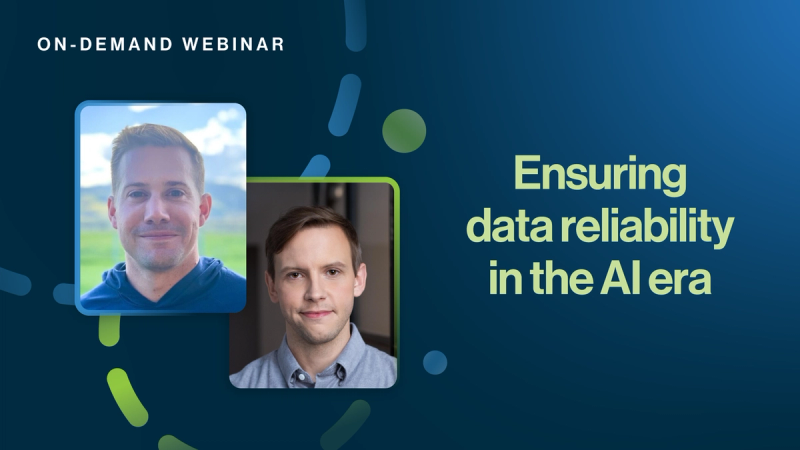 Masterclass: Best practices for ensuring reliable data in the AI era cover image