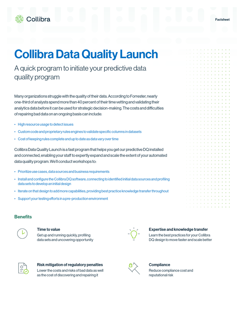 Collibra Data Quality & Observability launch cover image