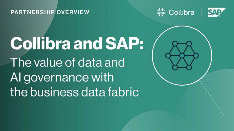 Collibra and SAP: The value of data and AI governance with the business data fabric cover image