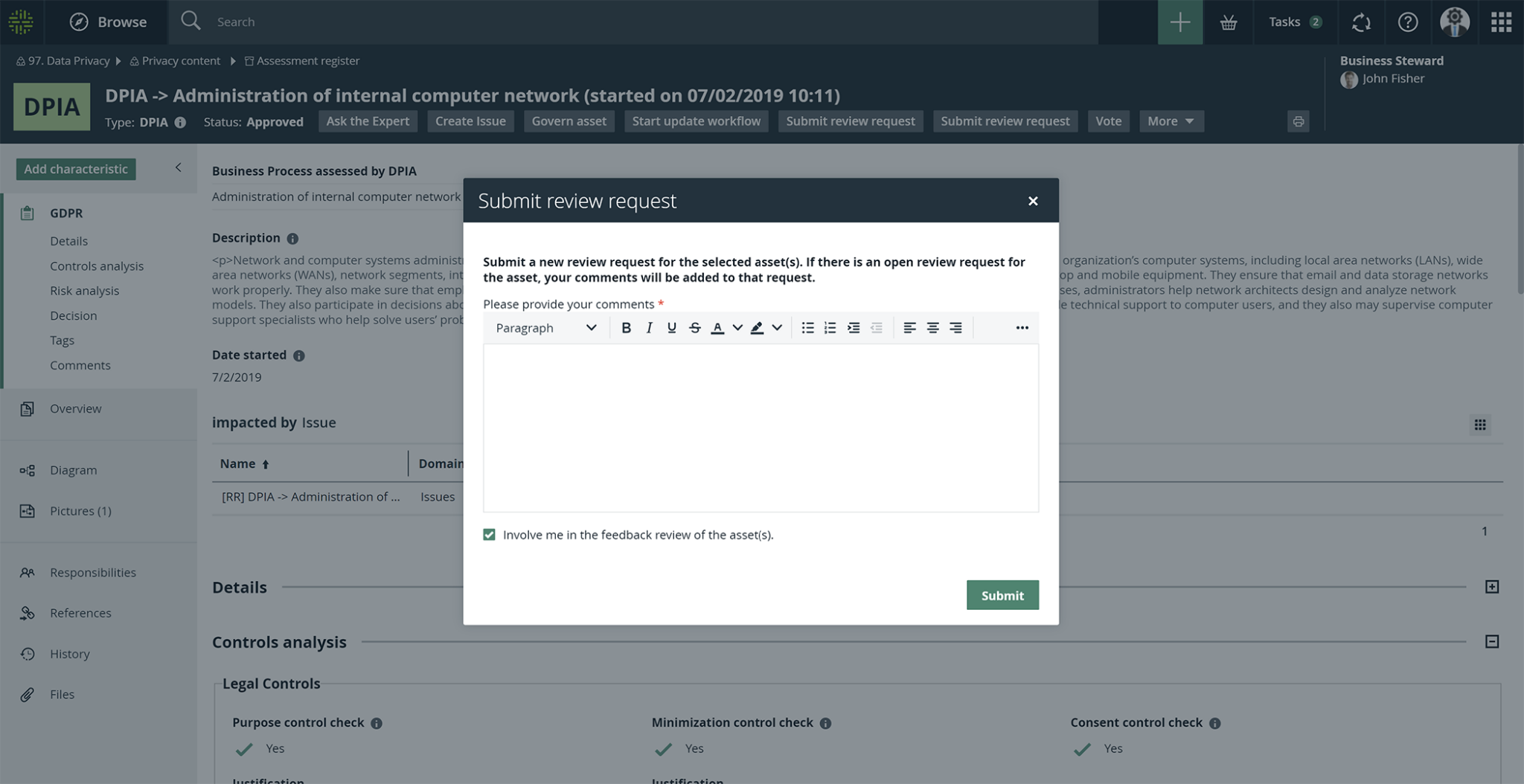 A guide to using Collibra for Bill 64 (Quebec privacy law) Compliance